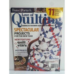 Fons & Porters Love Of Quilting Magazine January February 2012 11 Projects Patte